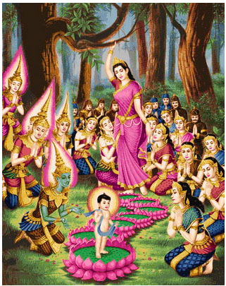 พระพุทธเจ้าประสูติ
