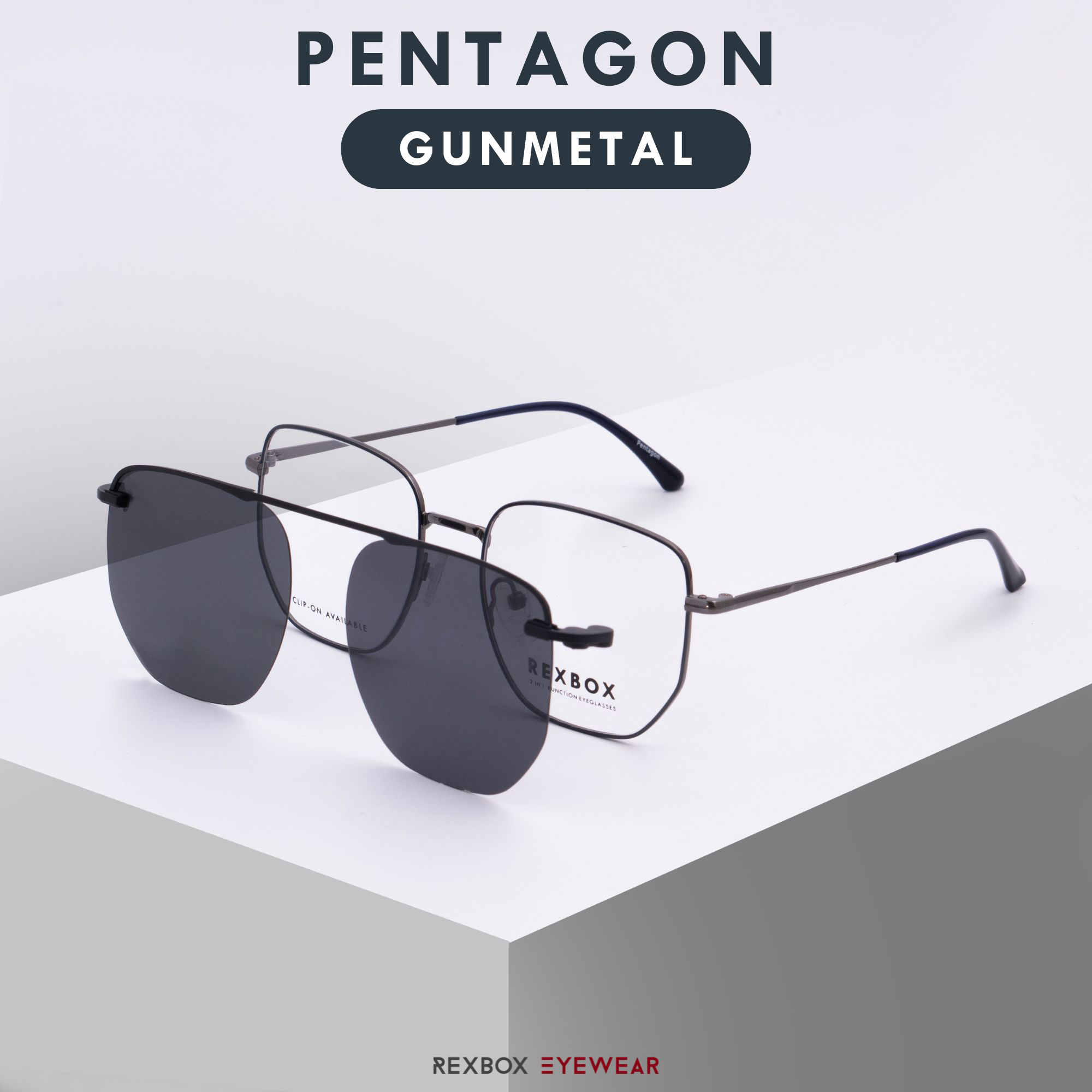 Pentagon ทรงห้าเหลี่ยม (สีกันเมทั่ล)