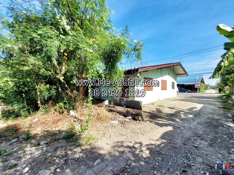 ขายที่ดินถมแล้ว พร้อมสิ่งปลูกสร้าง ติดถนน 2 ด้าน ย่าน หนองระแหง วัชรพล คลองสามวา หทัยราษฎร์ : ใกล้เลียบด่วนกาญจนาภิเษก-ทางด่วนจตุโชติ : 346 ตร.วา