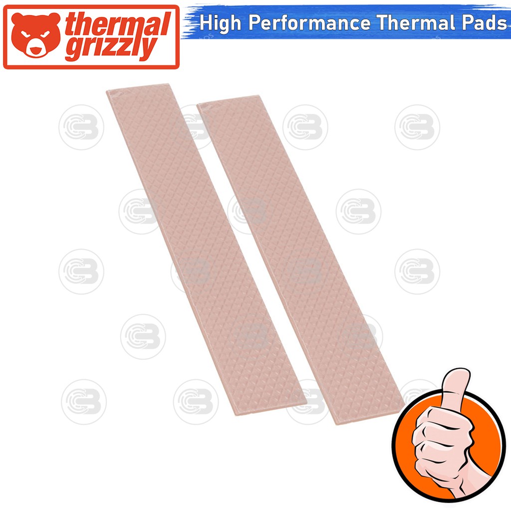 [CoolBlasterThai] Thermal Grizzly MINUS PAD 8 Thermal Pad 2PCS- 120x20 /0.5 mm./8 W/mK