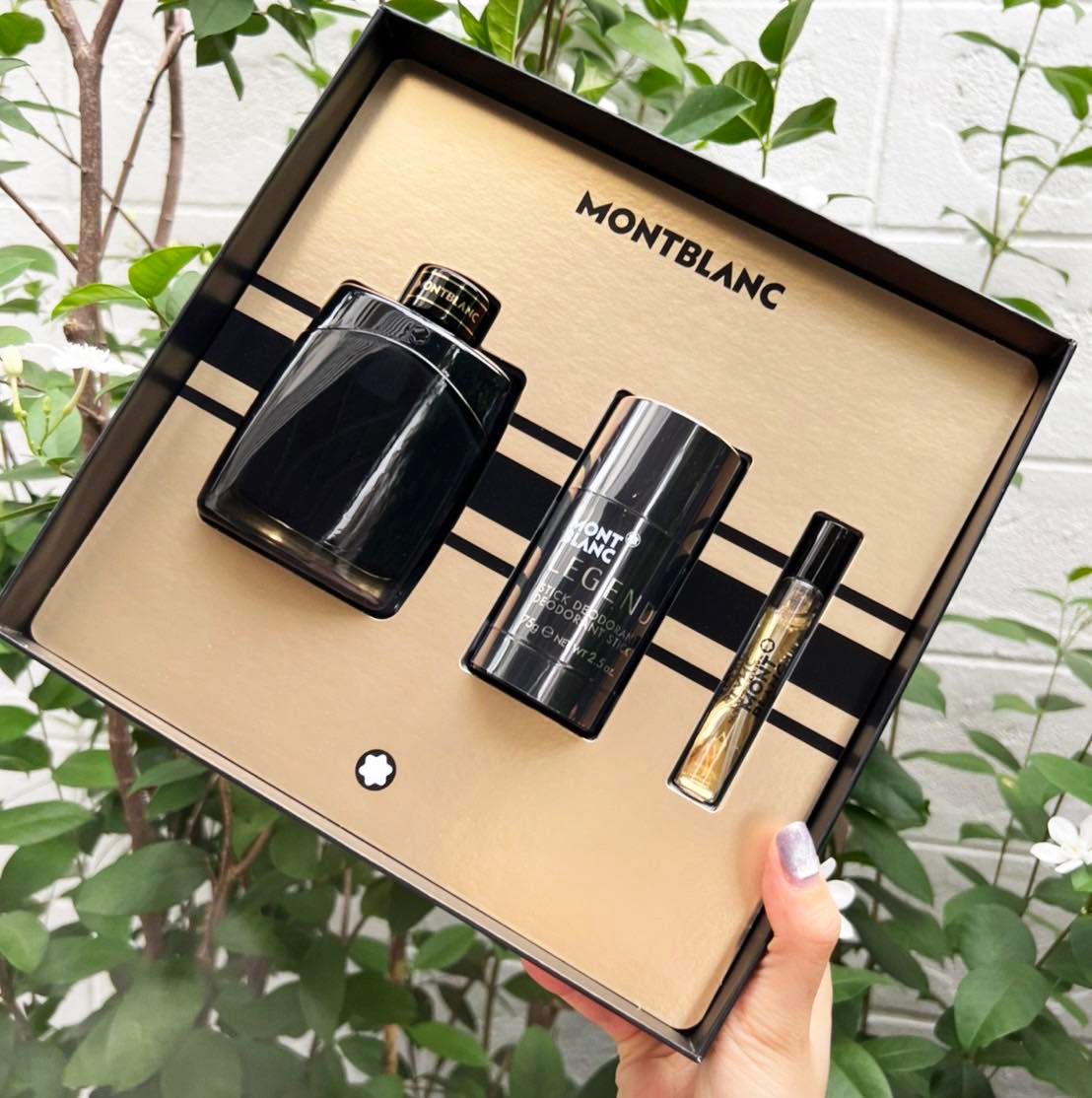 เซต 3 ชิ้น Mont Blanc Legend Eau de Parfum 3 Piece Set