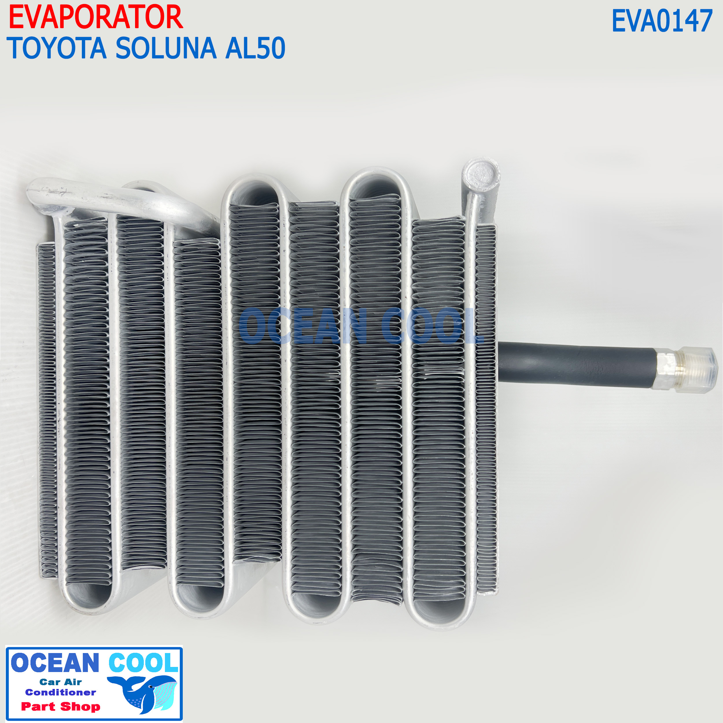 ตู้แอร์ Toyota Soluna EVA0147 คอยล์เย็น โตโยต้า โซลูน่า หยดน้ำ AL50 คอยเย็น คอล์ยเย็น