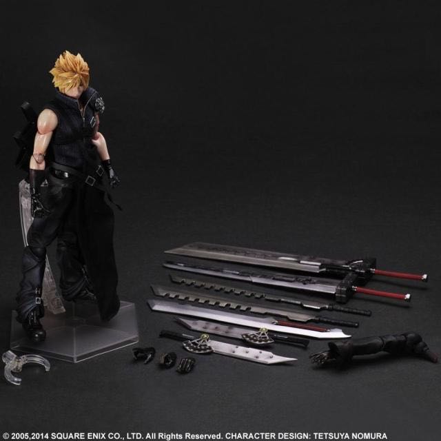 Play Arts Kaiจีน - Final Fantasy VII Advent Children Cloud Strife