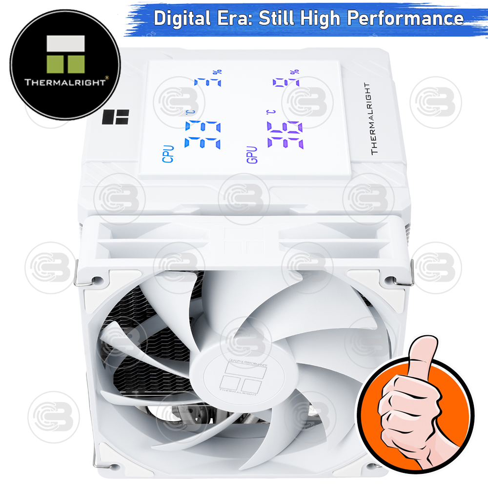 [CoolBlasterThai] Thermalright Peerless Assassin 120 Digital WHITE (AM5/LGA1851 Ready) ประกัน 6 ปี