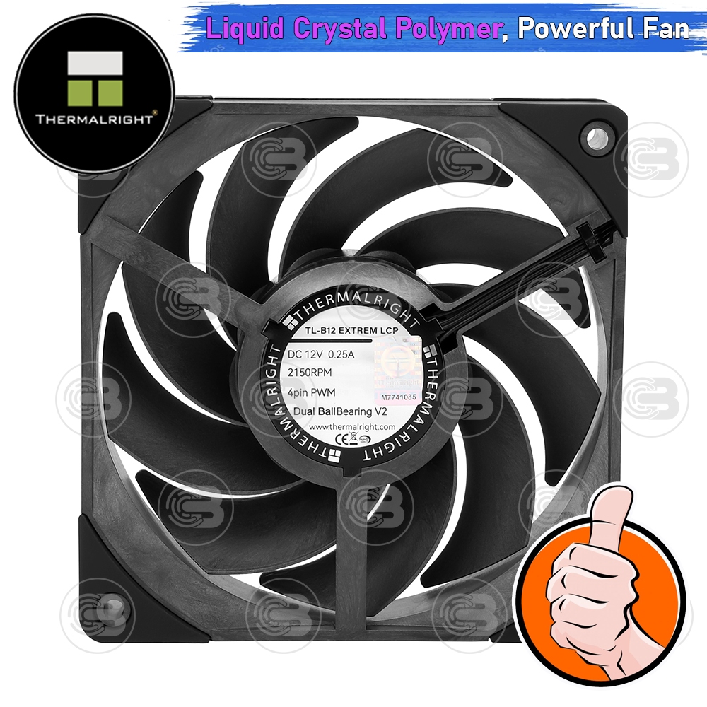 [CoolBlasterThai] Thermalright TL-B12 EXTREM LCP Fan Case (size 120 mm.) ประกัน 5 ปี
