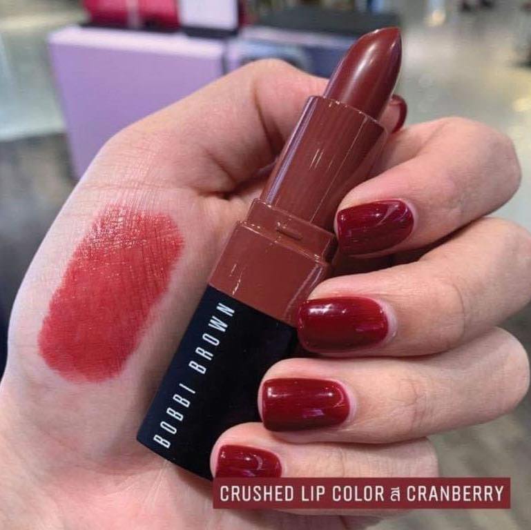 Bobbi Brown Crushed Lip Color 3.4g. สี #Cranberry ของแท้