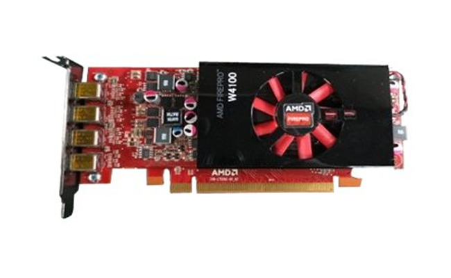 การ์ดจอ Dell AMD FirePro W4100 2GB Half Height VGA Dell Precision T3420 T1700 SFF Half Height ของแท้ ศูนย์ dell thailand