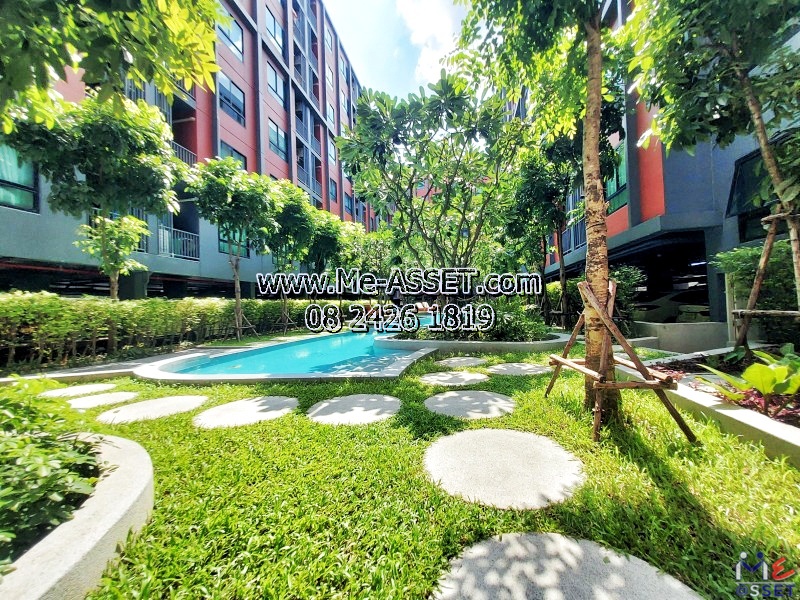 ขายและเช่าคอนโดฟีลรีสอร์ทใกล้รถไฟฟ้า โซนพระรามเก้า หัวหมาก เชื่อมศรีนครินทร์ พัฒนาการ ใกล้เดอะไนน์พระรามเก้า ม.รามคำแหง เดินทางสะดวกรามคำแหง พระรามแก้า : มอนเต้ พระราม9-รามคำแหง Monte Rama 9 : 34.66 ตร.เมตร