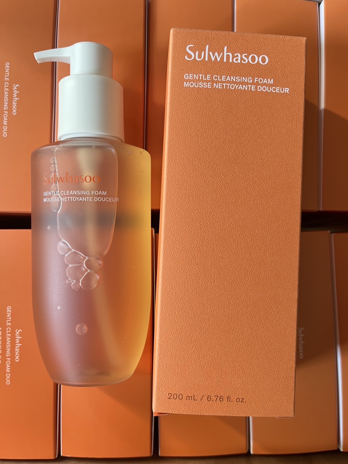 Sulwhasoo Gentle Cleansing foam Mousse Nettoyante Douceur 200ml. โฟมล้างหน้าสูตรอ่อนโยน
