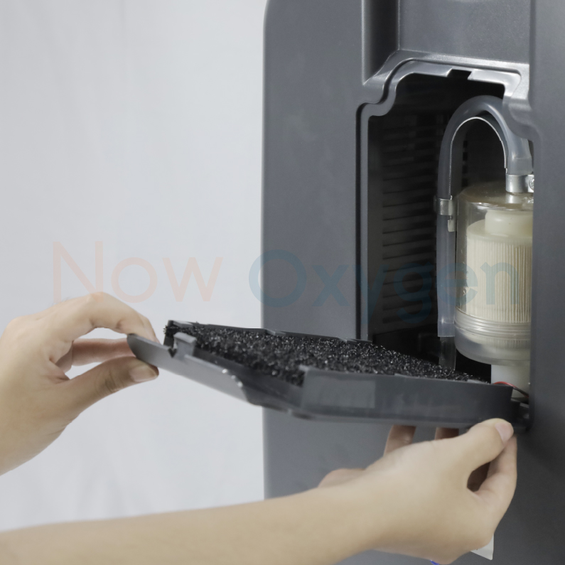 ตู้พักฟื้นสัตว์ขนาด 60*60 ซม. จับคู่กับเครื่องผลิตออกซิเจนขนาด 8 ลิตร Canta V8-WN-NS