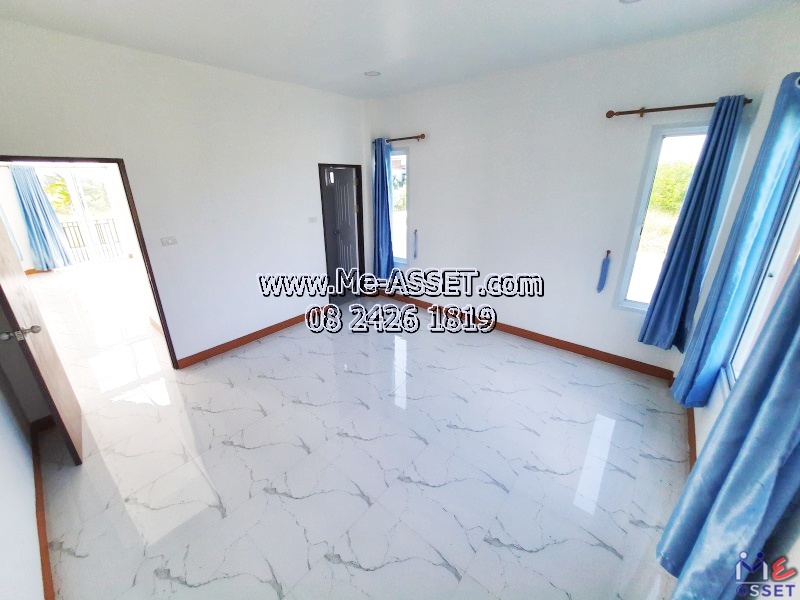 ขายบ้านเดี่ยวสไตล์นอร์ดิก ย่าน เลียบคลองชลประทาน ทุ่งบัว กำแพงแสน นครปฐม : ใกล้มหาวิทยาลัยเกษตรศาสตร์ กำแพงแสน : 1 ชั้น 54.4 ตร.วา