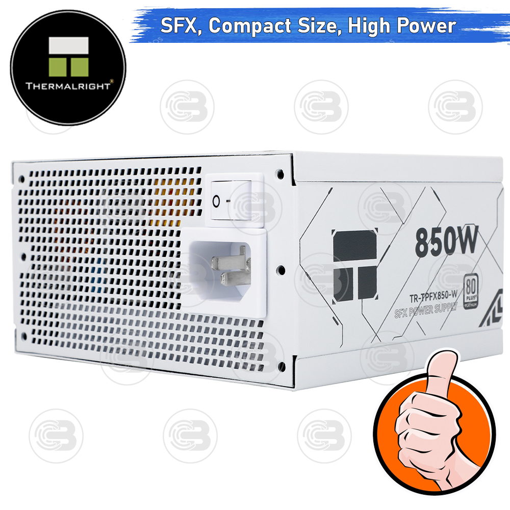 [CoolBlasterThai] Thermalright SFX Power Supply 850W 80 Plus Platinum Embossed Full Modular (TPFX 850-W) ประกัน 7 ปี