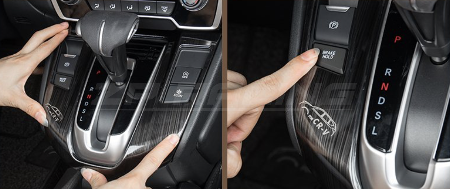 ครอบ console เกียร์ CRV