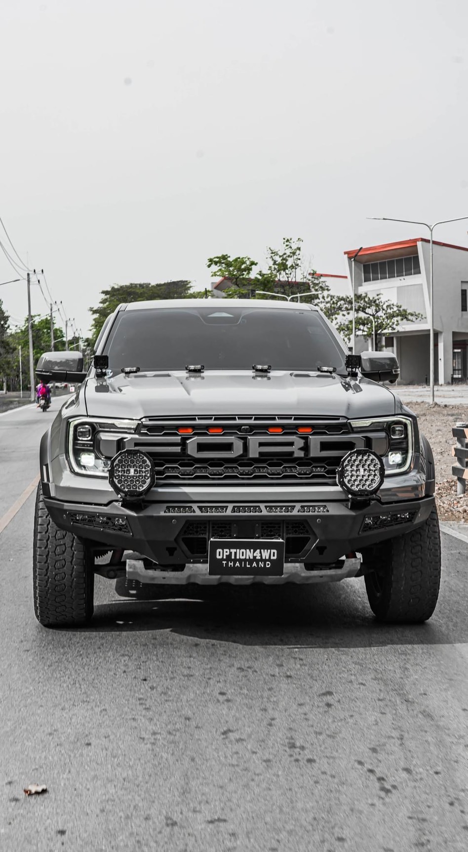 กันชนหน้า FORD RAPTOR NEXT GEN OPTION4WD รุ่น OP-X