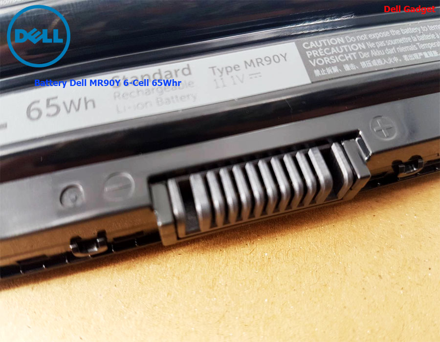 Battery Dell Vostro 2421, 2521, 6-Cell, 65Wh แบตเตอรี่ Dell MR90Y ของแท้รับประกันศูนย์ Dell Thailand On-site Service