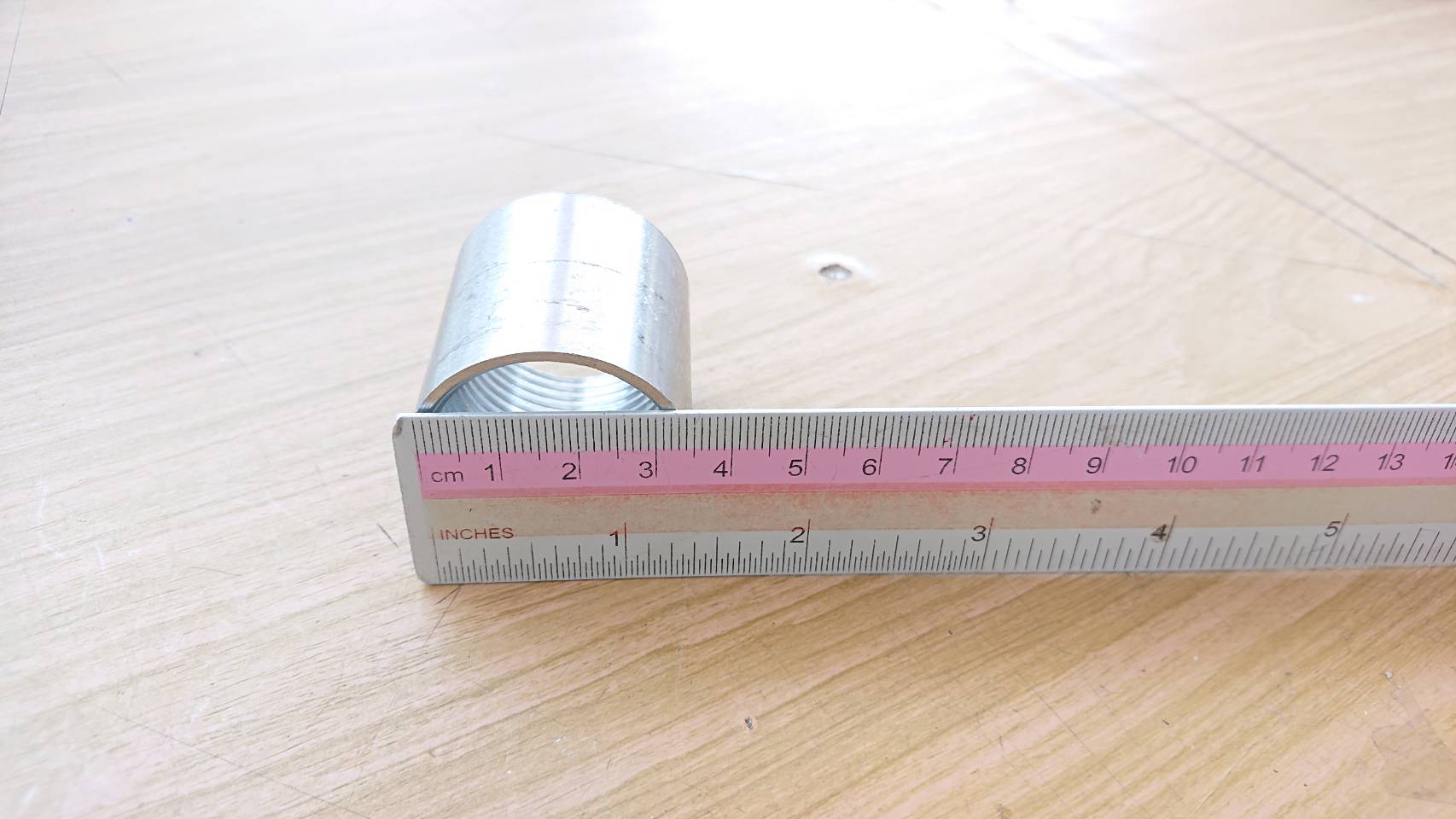 ข้อต่อตรงสแตนเลส304 เกลียวใน NPT ขนาด 1 นิ้ว #6004128