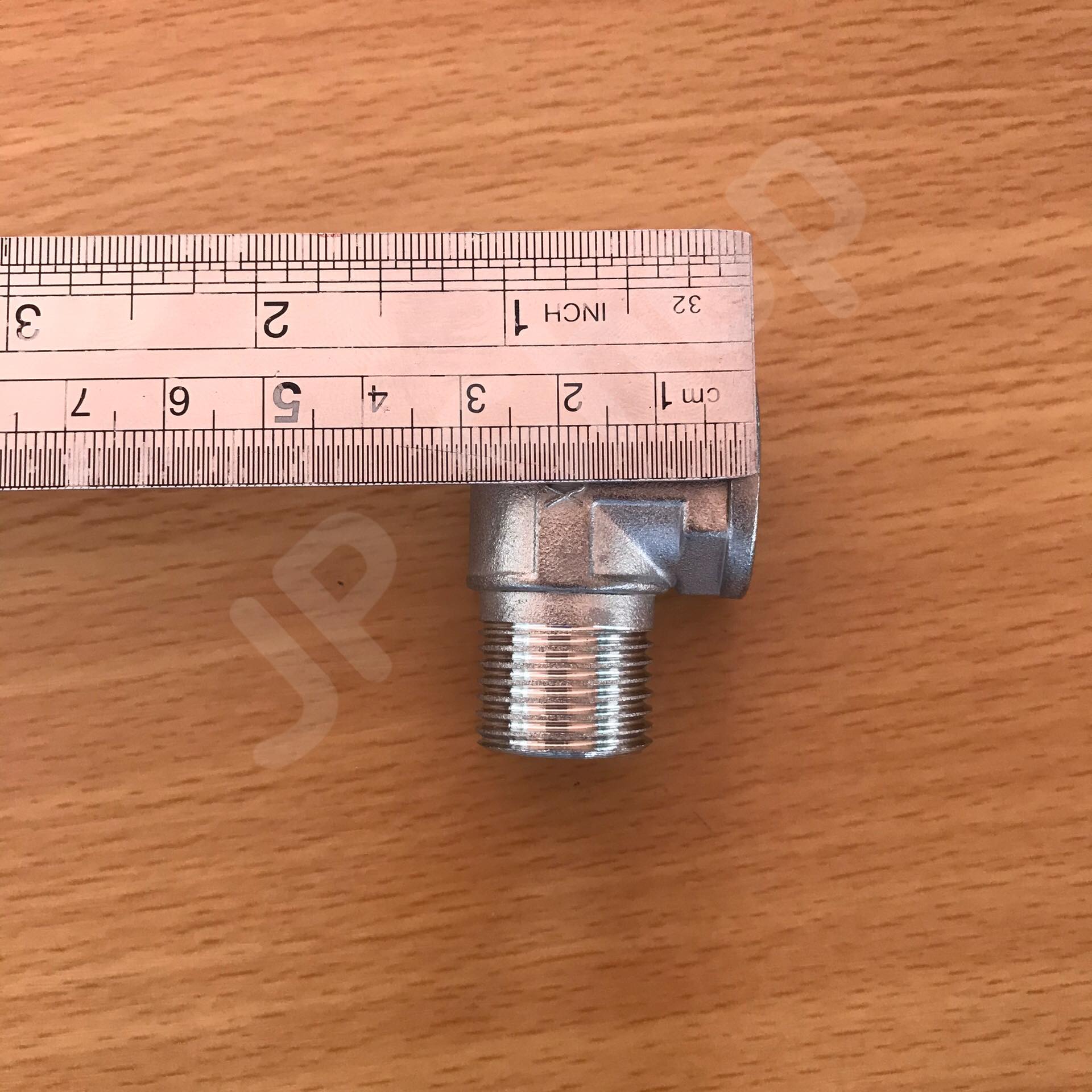 ข้อต่อสามทางสแตนเลส304 เกลียวนอก1 เกลียวใน02 ขนาด 4 หุน #3954