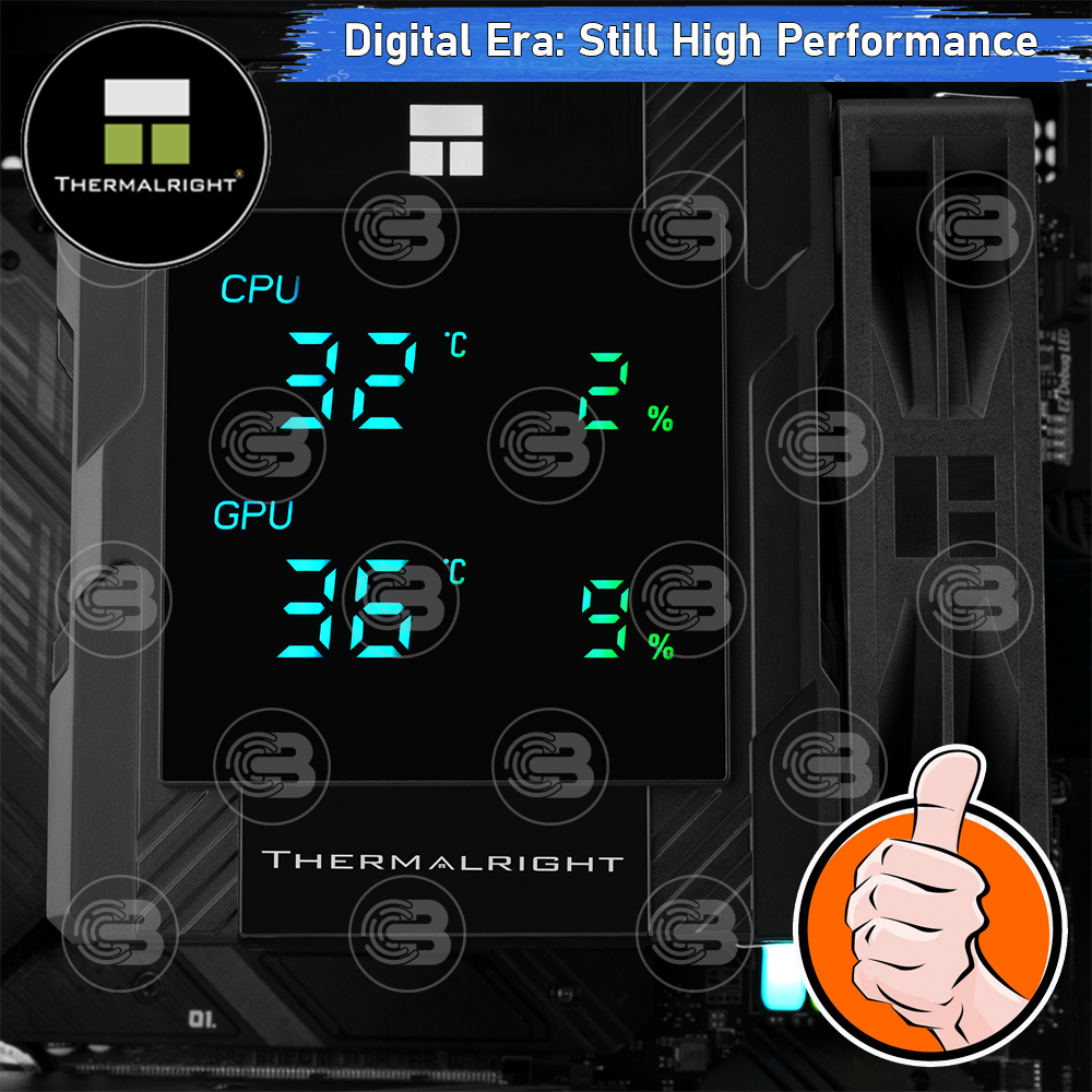 [CoolBlasterThai] Thermalright Peerless Assassin 120 Digital BLACK (AM5/LGA1851 Ready) ประกัน 6 ปี