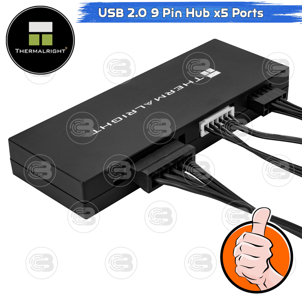 [CoolBlasterThai] Thermalright USB 2.0 (9-PIN) HUB 5 Ports ประกัน 1 ปี