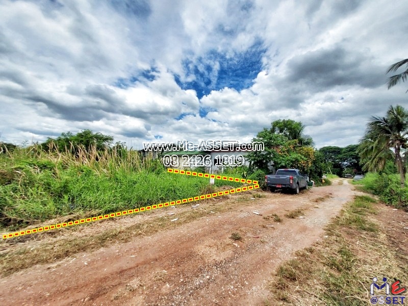 ขายที่ดินเปล่า ย่าน ลานตากฟ้า คลองโยง บางแก้วฟ้า ศาลายา มหาสวัสดิ์ : ศาลายาการ์เด้นท์ 14 : 75 ตร.วา มี 2 แปลงติดกัน