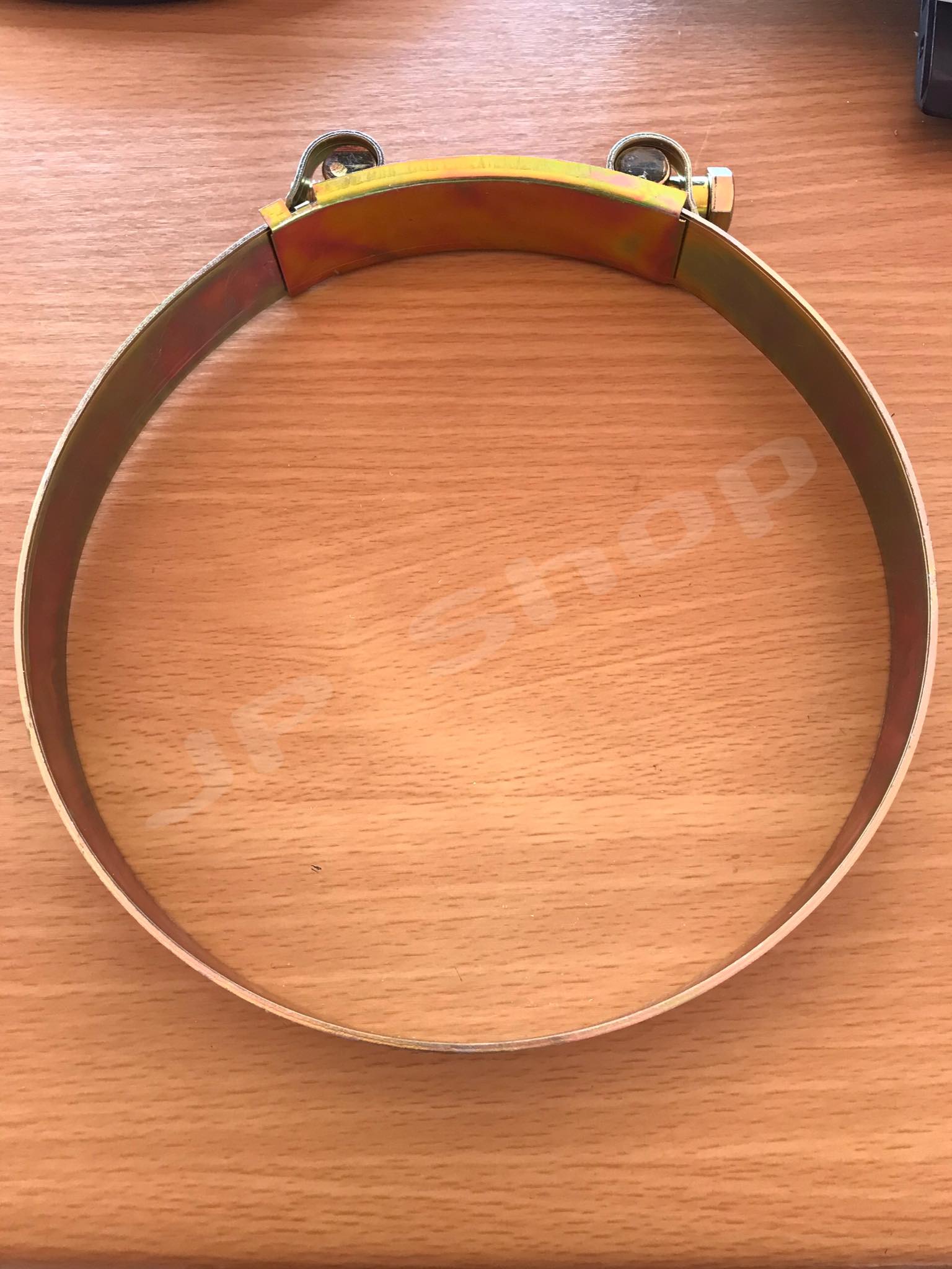 เข็มขัดรัดท่อชุบซิงค์ ปลอกรัดชุบซิงค์ขนาด 188-200 มม. #188200 สายรัดท่อ กิ๊บรัดท่อ ปลอกรัดท่อ อย่างดี ราคา/ชิ้น