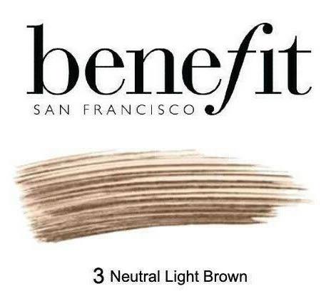 มาสคาร่าคิ้ว Benefit Gimme Brow 1g. สี #3NeutralLightBrown