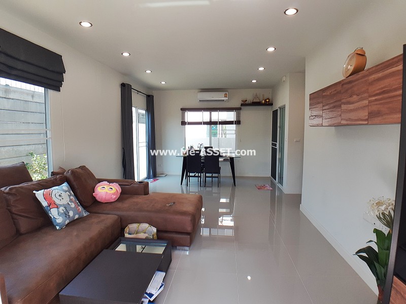 ขายบ้านเดี่ยว ม.คณาสิริ ศาลายา ถ.สำเร็จพัฒนา ต.ศาลากลาง อ.บางกรวย นนทบุรี ใกล้ ม.มหิดล / พื้นที่ 2 ชั้น 53.1 ตารางวา