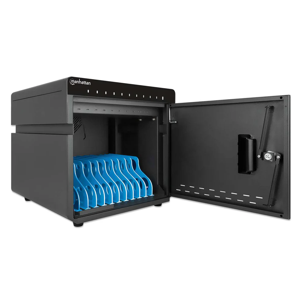 MHT-181082 ตู้ชาร์จอุปกรณ์พกพา USB-C 10 พอร์ต สำหรับเดสก์ท็อป กำลังไฟ 180 วัตต์ (18W x10)