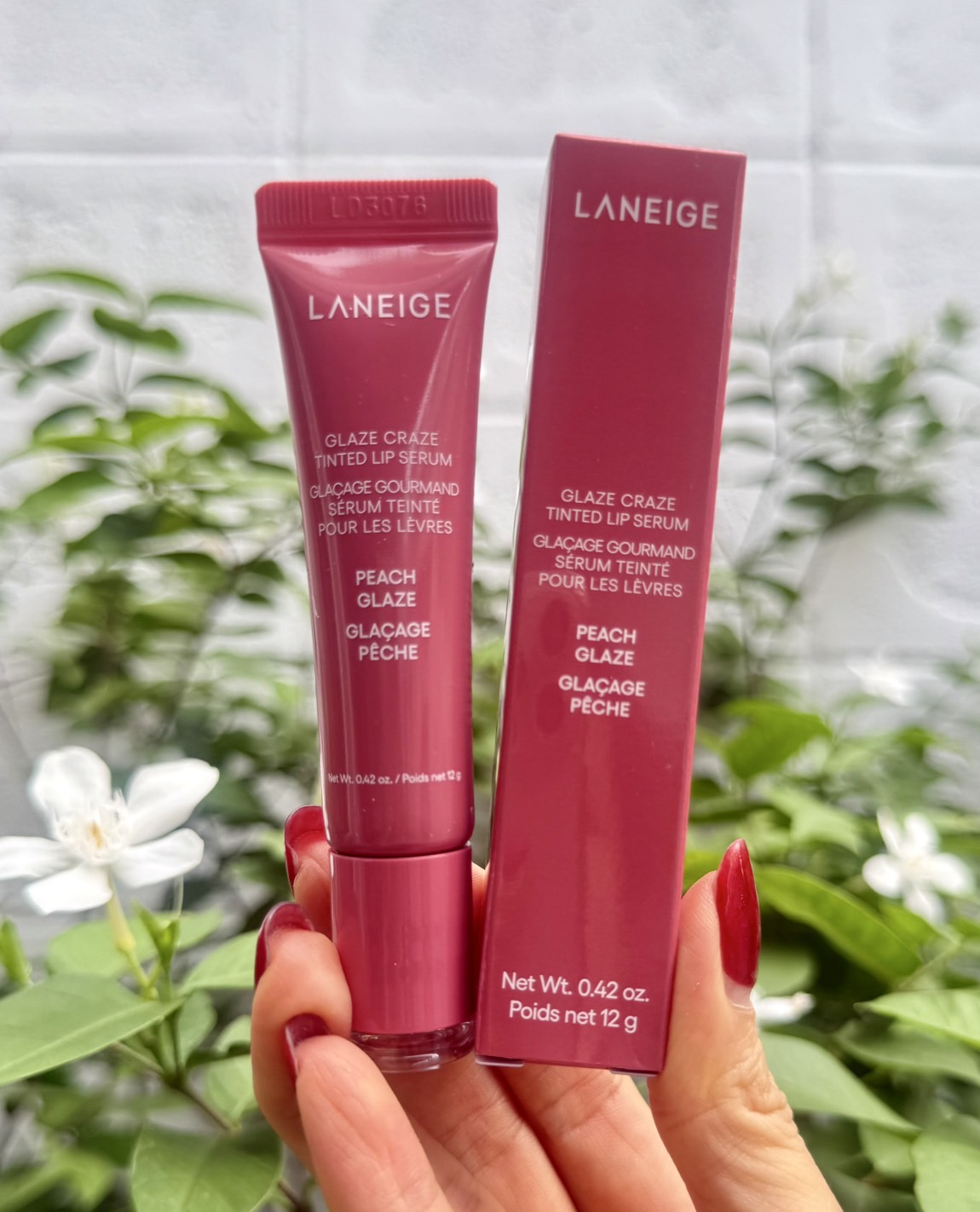 Laneige Glaze Craze Tinted Lip Serum 12g. ลิปกลอสทินท์ผสมเซรั่มบำรุง