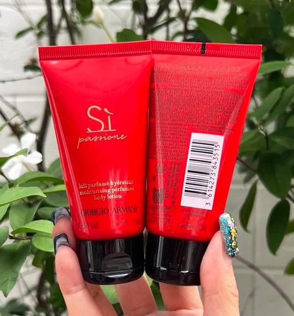 Giorgio Armani Si passion Body Lotion 50ml. โลชั่น กลิ่นเดียวกันน้ำหอม