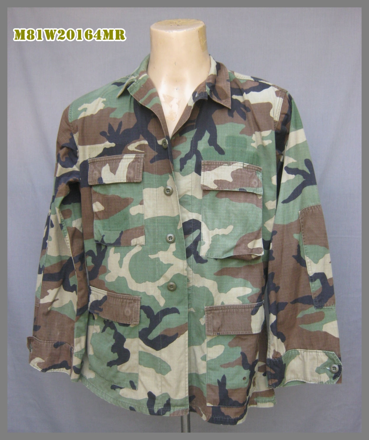 เสื้อทหารสหรัฐ ลายwoodland