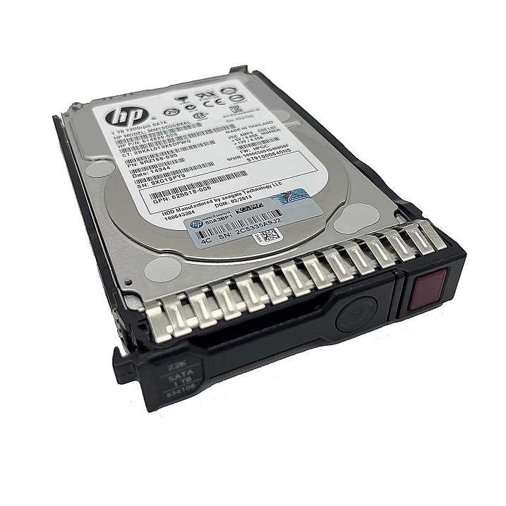 HP 655710-B21 656108-001 614829-003 [TorCompTH - ขาย จำหน่าย ราคา] HP 1TB 7.2K SATA 6G 2.5IN HDD for G8 G9