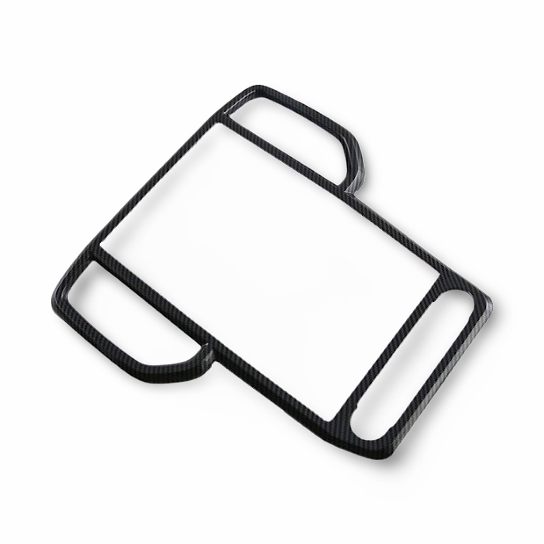 กรอบจอวิทยุและช่องแอรฟอร์ด Ford Next gen Everest ลายคาร์บอน