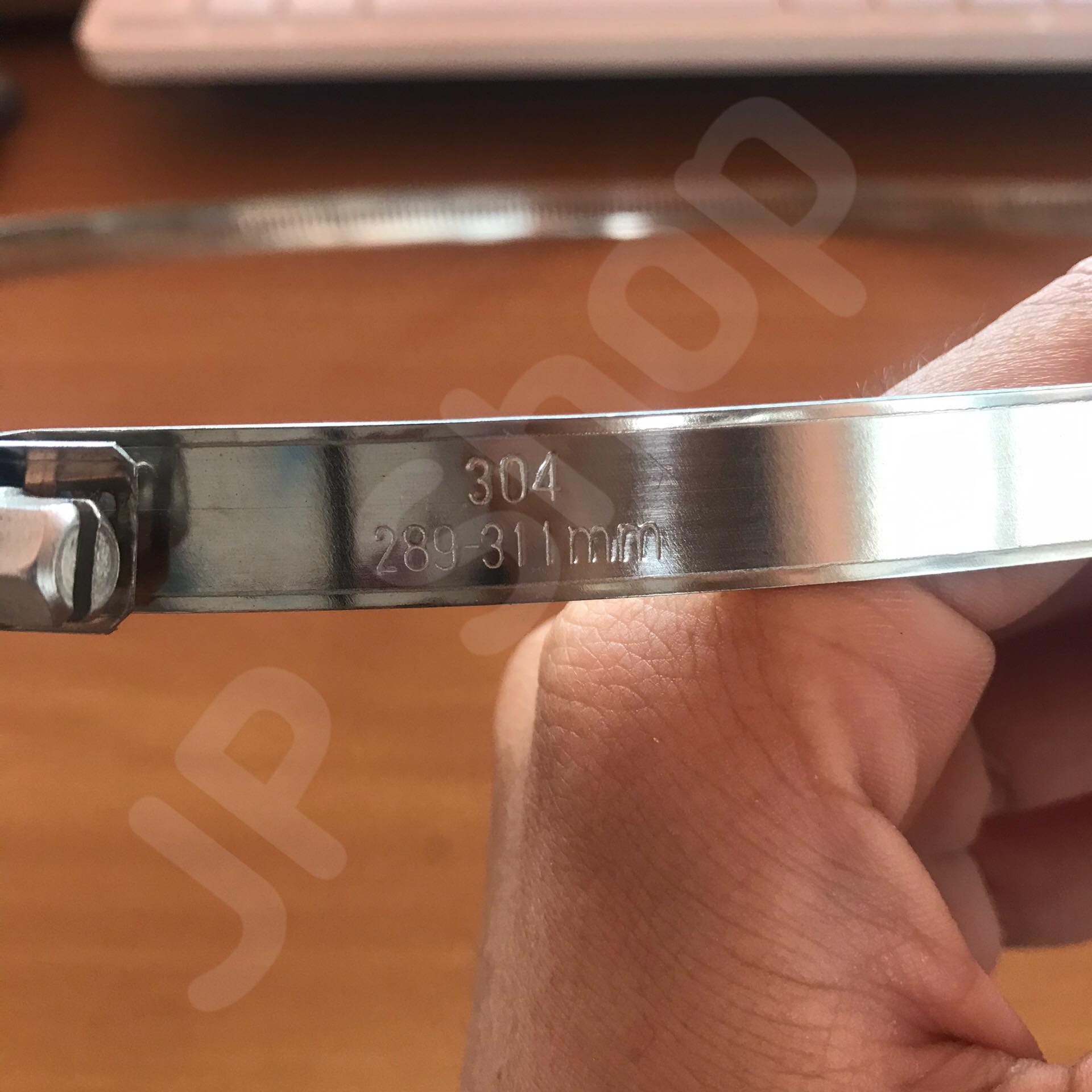 ปลอกรัด 289-311 (12 มม.) แคลมป์รัดท่อสแตนเลส 304 #289311