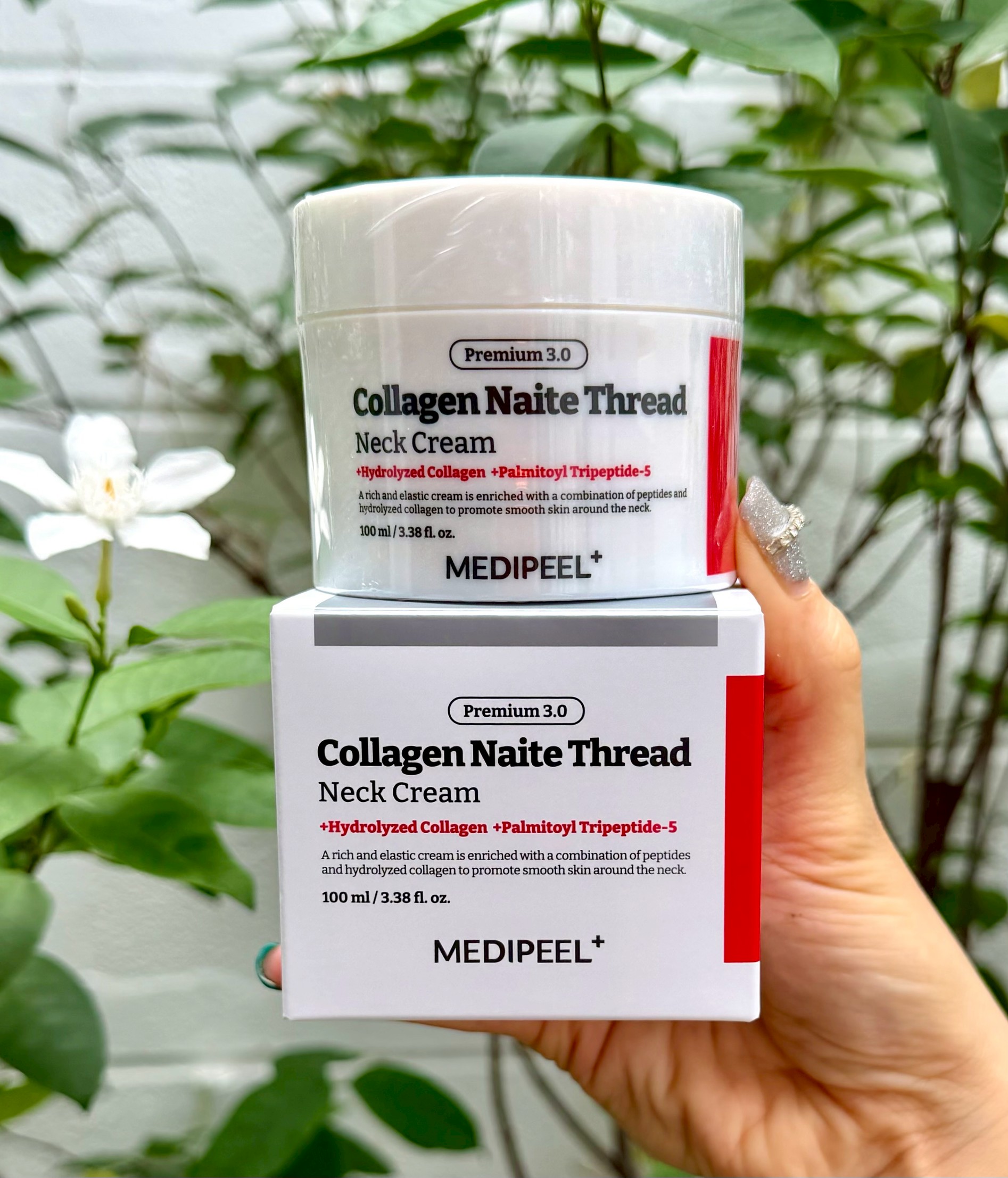 Medi-Peel premium Naite thread Neck Cream 100ml. ครีมบำรุงผิวบริเวณลำคอ (1กล่อง)