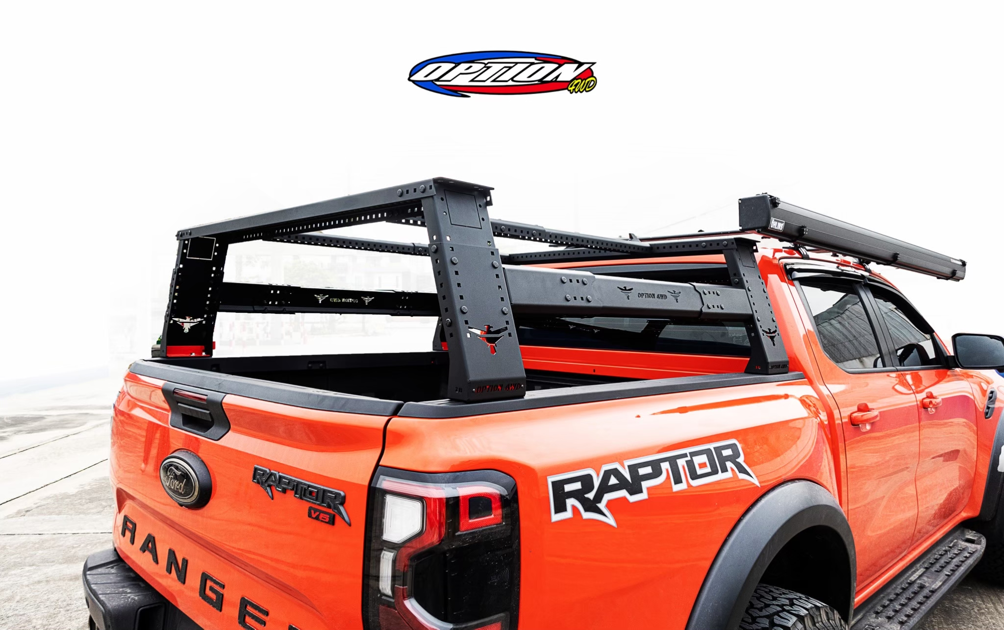 Bed Rack 4 Leg Option4WD สำหรับ Ford Ranger/Raptor Next Gen