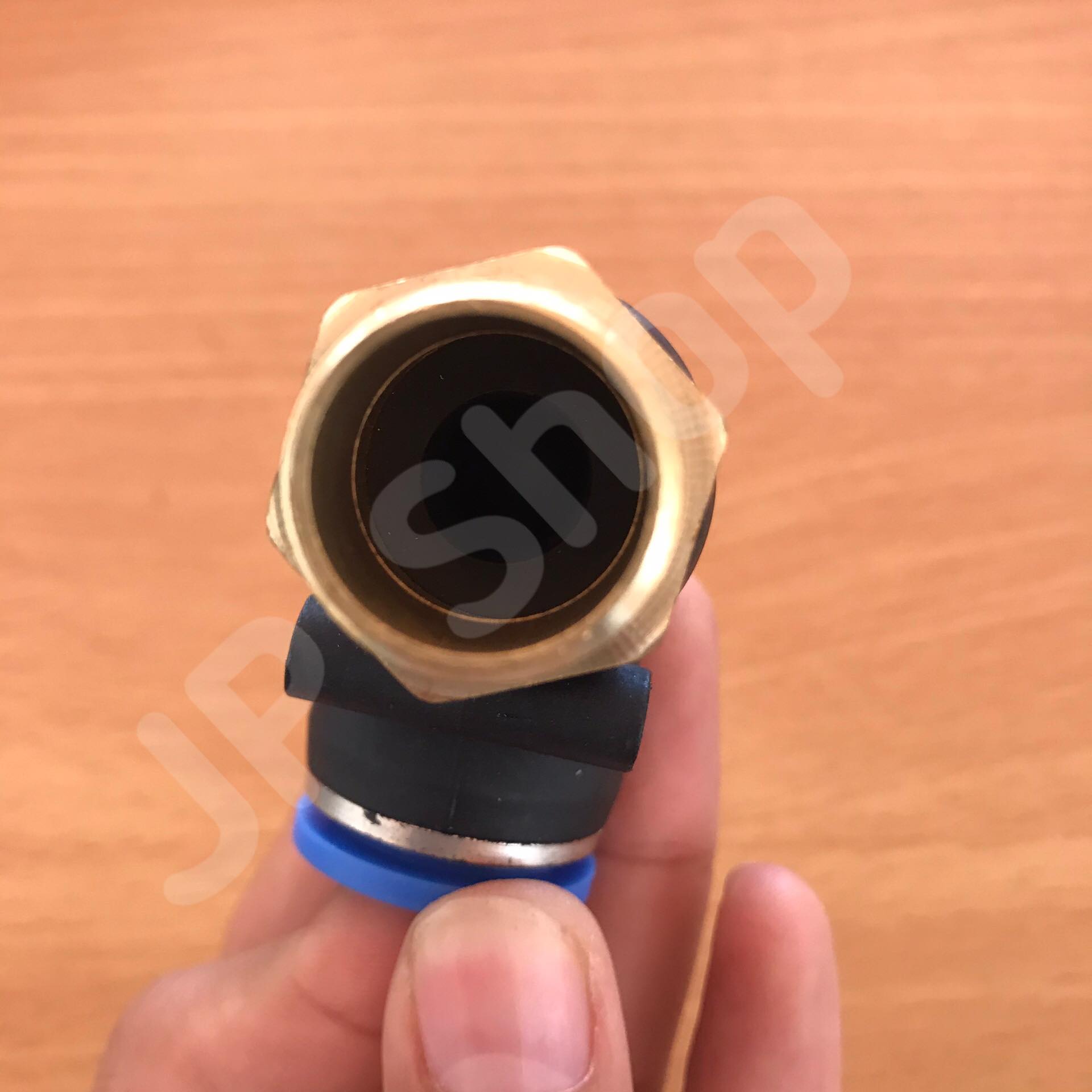 ข้อต่อลม ฟิตติ้งสายลม 16 มม. ข้อต่อ PL-16-04 #16042