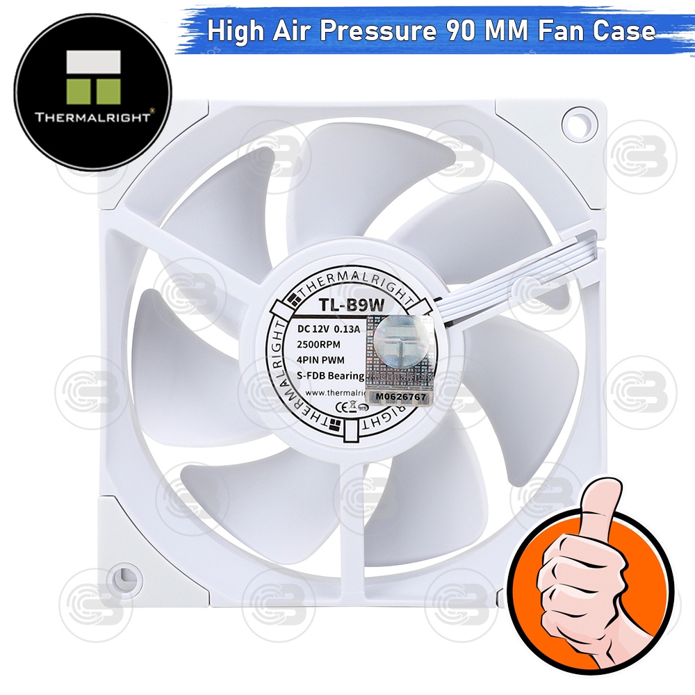 [CoolBlasterThai] Thermalright TL-B9W High Air Pressure PC Fan Case (size 92 mm.) ประกัน 6 ปี