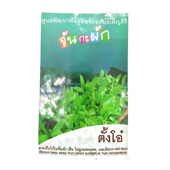 Exp.23/11/68 เมล็ดพันธุ์พืช จันกะผัก