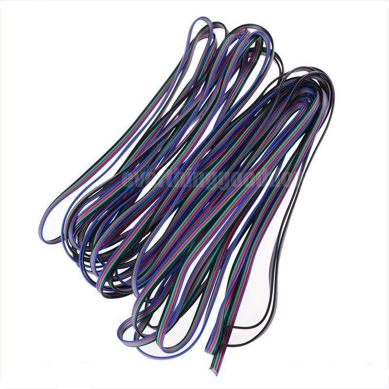 สายไฟ 4 Cores 22AWG ตัดแบ่งขายเป็นเมตร (ราคา บาท/เมตร)