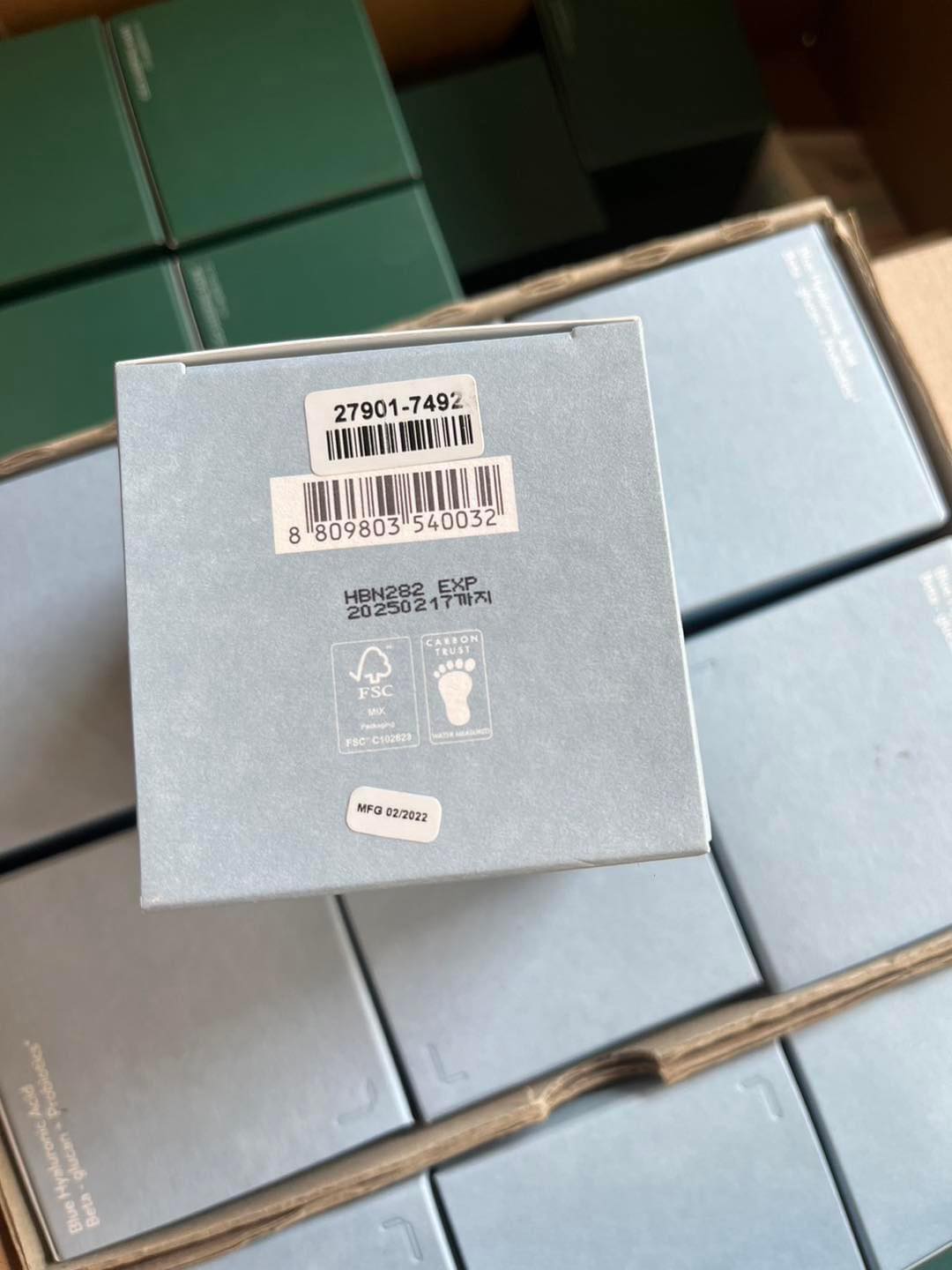 Laneige Water Bank Blue Hyaluronic Cream 50ml. ครีมบำรุงผิวเข้มข้น สำหรับผิวปกติ-ผิวแห้ง