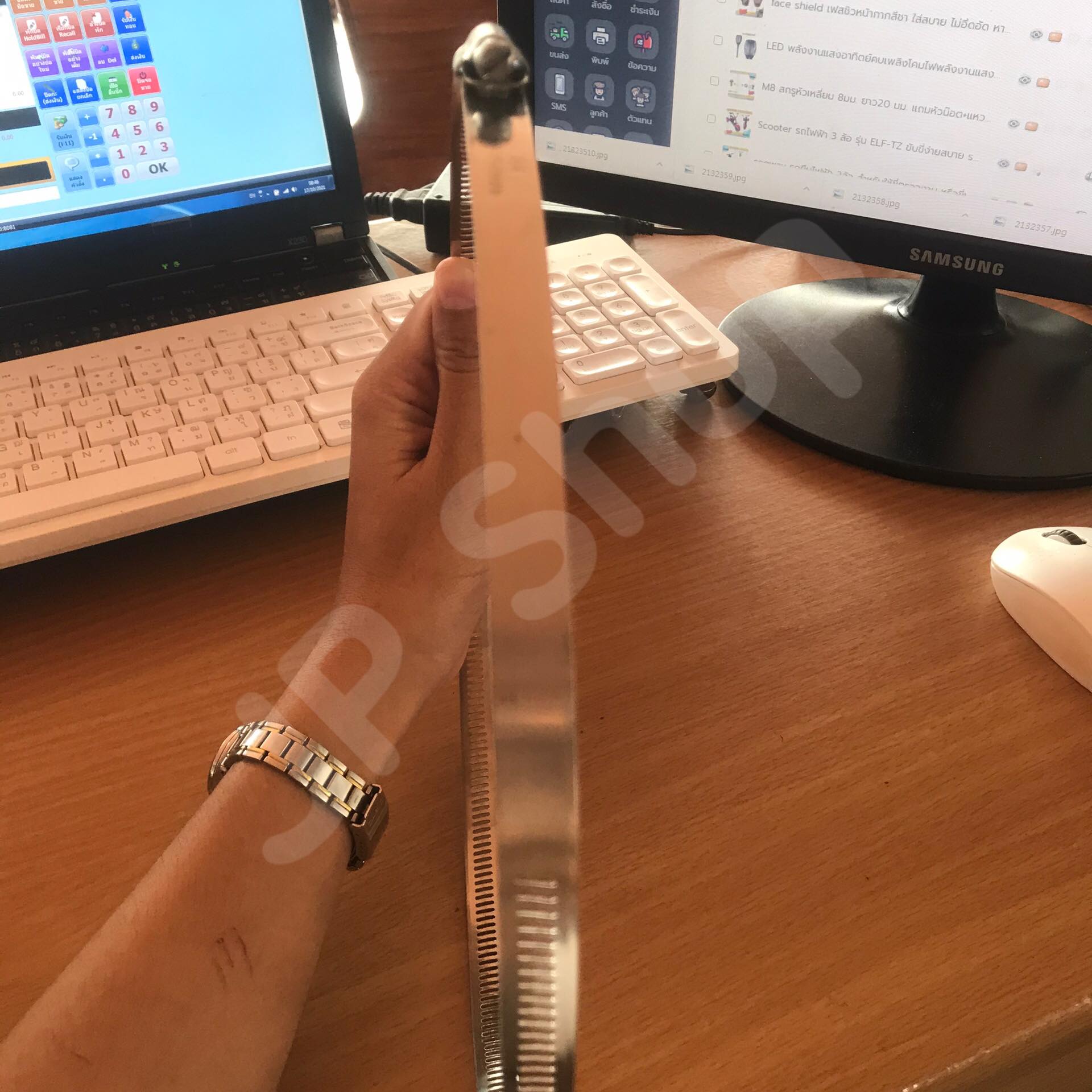 ปลอกรัด 232-254 (12 มม.) แคลมป์รัดท่อสแตนเลส 304 #232254