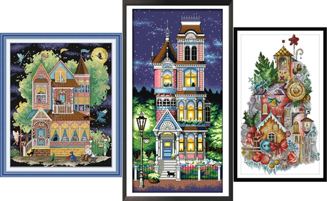 Fairy house (ไม่พิมพ์/พิมพ์ลาย)