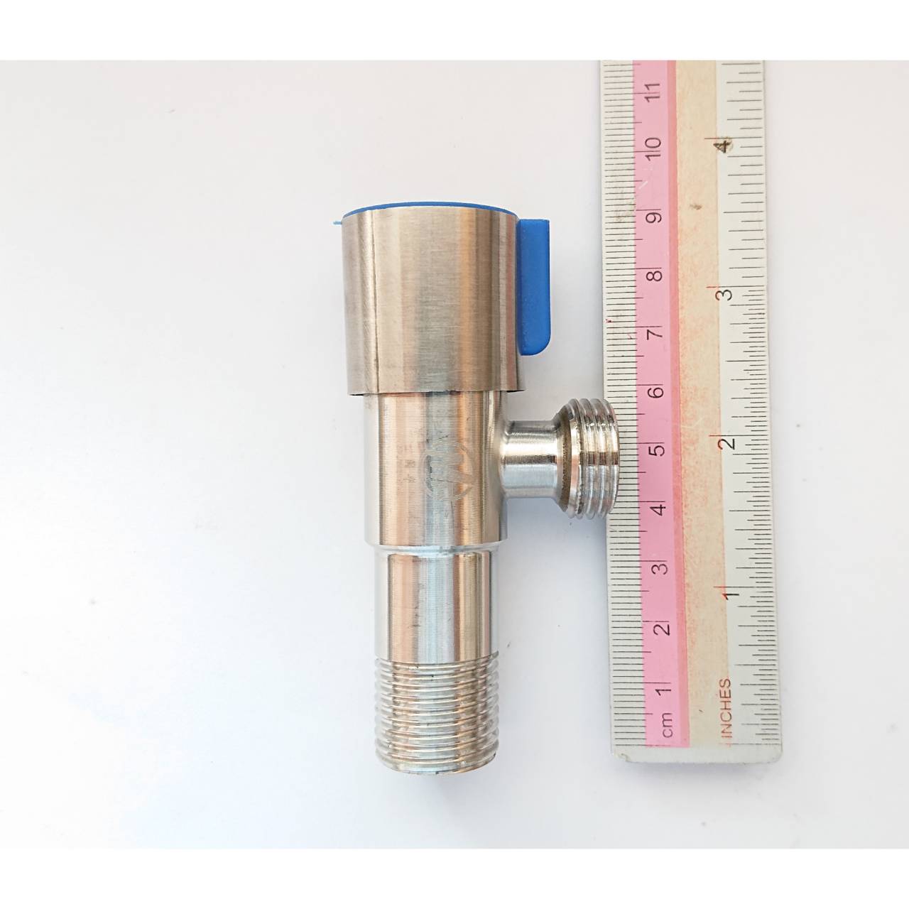 วาล์วฝักบัว 4หุน ฝังกำแพง สต๊อปวาล์ว วาล์วเปิด-ปิดน้ำ ก๊อกน้ำสแตนเลส SUS 304