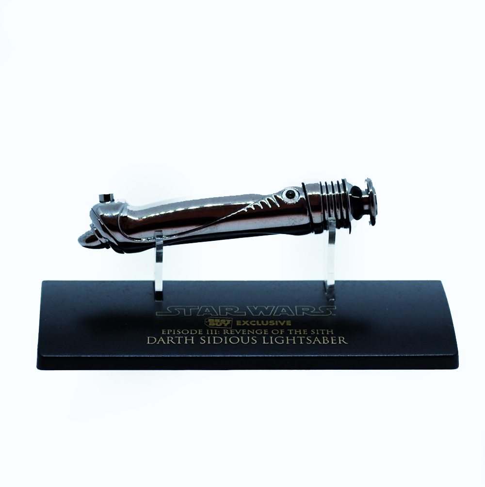 Darth Sidious Exclusive Lightsaber Episode lll (2005) - Star Wars Licensed Collectible