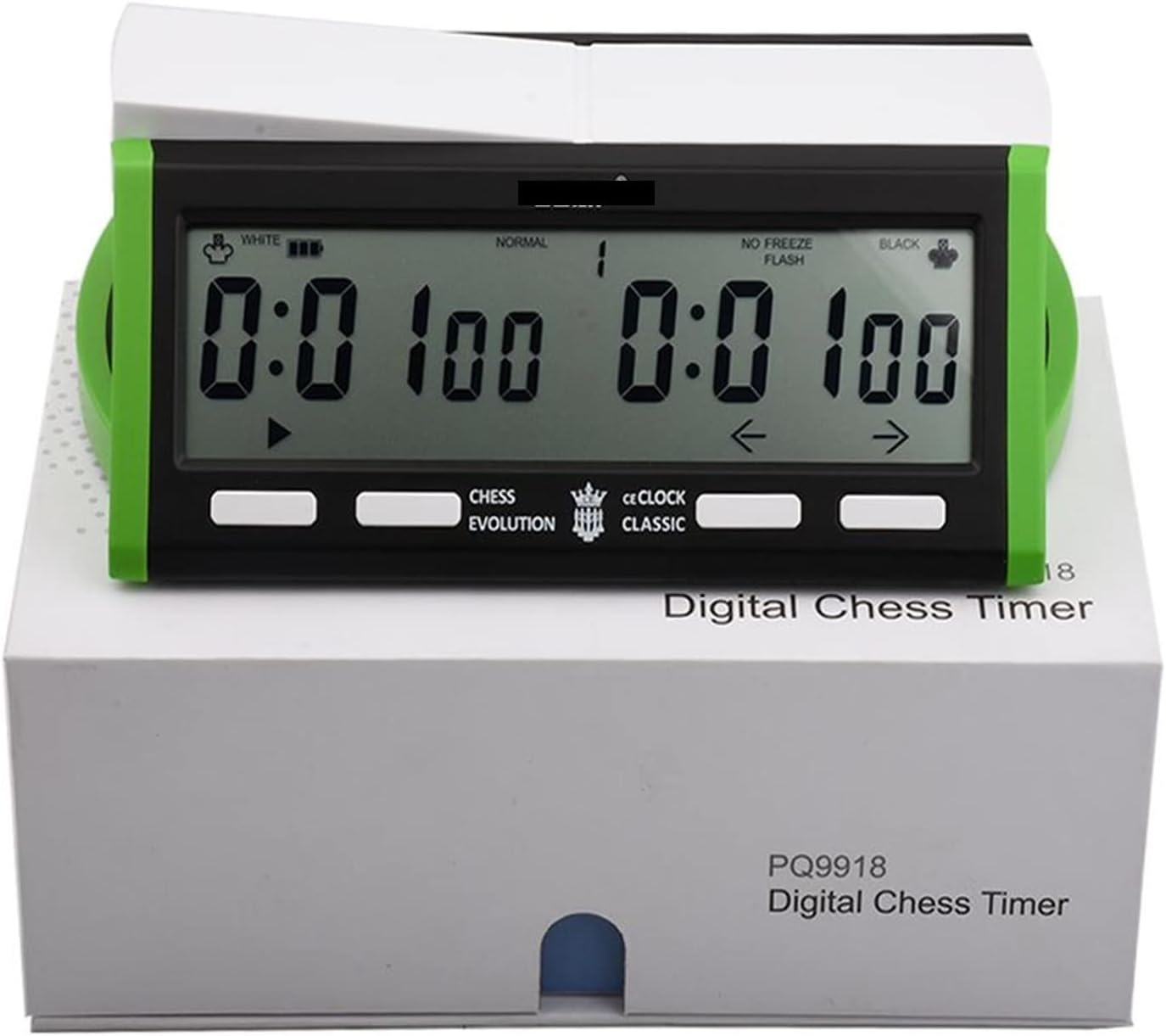 นาฬิกาจับเวลาหมากรุกแบบดิจิตอล Leap Digital Clock PQ9918 - FIDE APPROVED