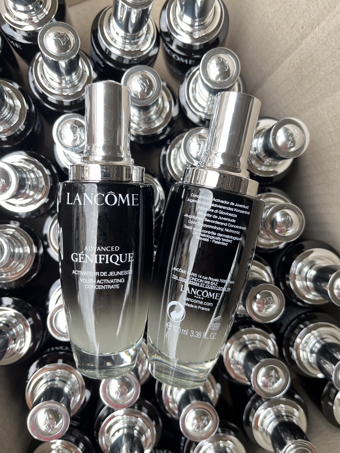 (1ขวด) รุ่นไม่มีกล่อง Lancome Advanced Genifique Youth Activating Serum 100ml. ของแท้