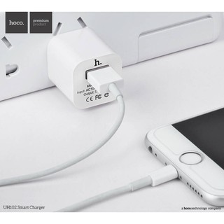 หัวปลั๊ก USB charger HOCO รุ่นUH102 ของแท้💯% เชค serial ได้