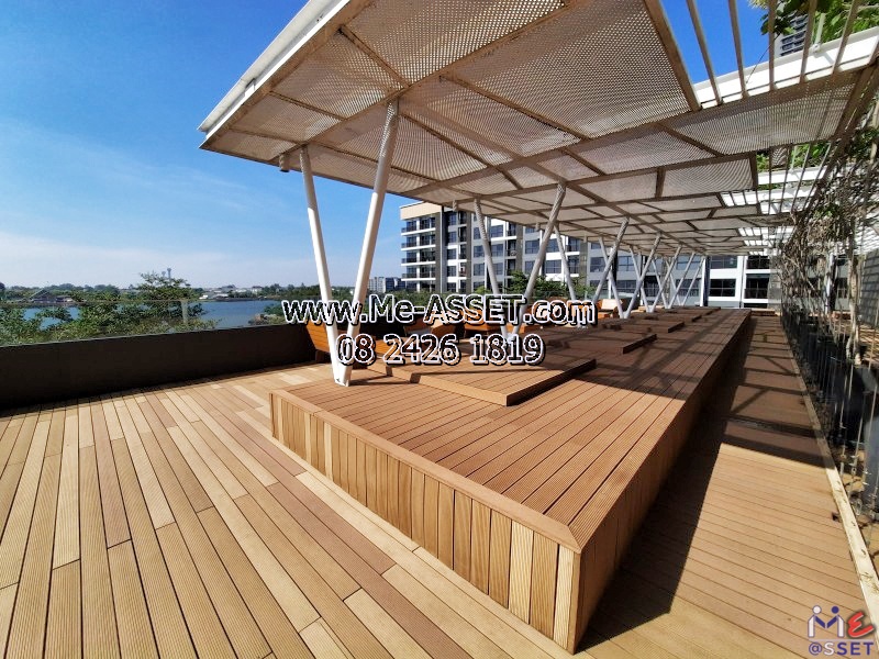 ขายคอนโดริมแม่น้ำเจ้าพระยา ใกล้รถไฟฟ้า ย่าน ตลาดต้นสัก แยกพระนั่งเกล้า สนามบินน้ำ : เดอะโพลิแทนรีฟ The Politan Rive : 31.12 ตร.เมตร