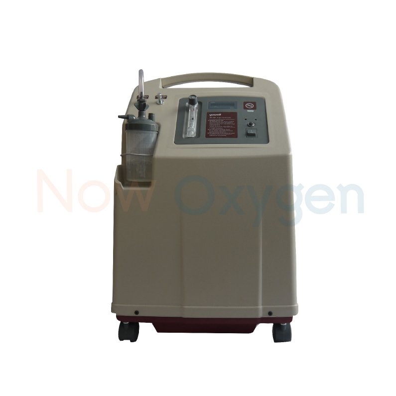 ตู้พักฟื้นสัตว์ขนาด 45*45 ซม. จับคู่กับเครื่องผลิตออกซิเจนขนาด 5 ลิตร Yuwell รุ่น 7F-5W